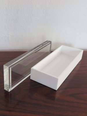 Acrylic Glass Boxes by Alessandro Albrizzi, 1990s, Set of 2-CC-1533088