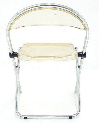 Acrylic Glass Chairs, 1970s, Set of 4-FIP-1286601