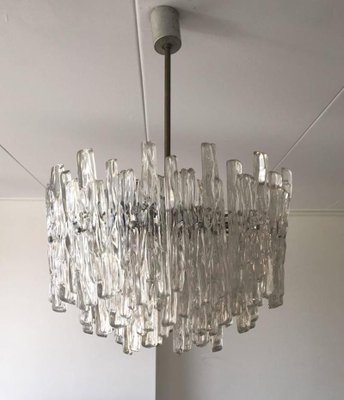 Acrylic Glass Chandelier in the style of Kalmar, 1960s-LL-1399299