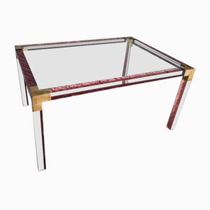 Acrylic Glass Coffee Table, 1960s-OLY-589667