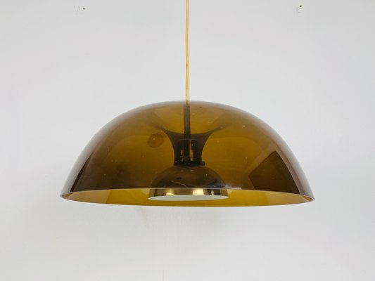 Acrylic Glass Pendant Lamp attributed to Temde, 1970s-PUK-1416526