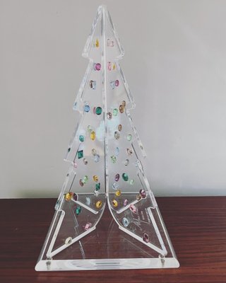 Acrylic Glass Tree with Swarovski Crystals, 1992-OLY-1781455