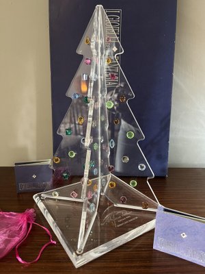 Acrylic Glass Tree with Swarovski Crystals, 1992-OLY-1781455