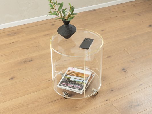 Acrylic Side Table, 1980s-GPP-2022714