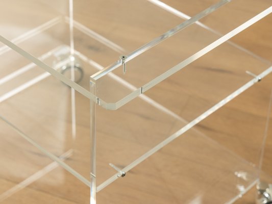 Acrylic Side Table, 1980s-GPP-2022719