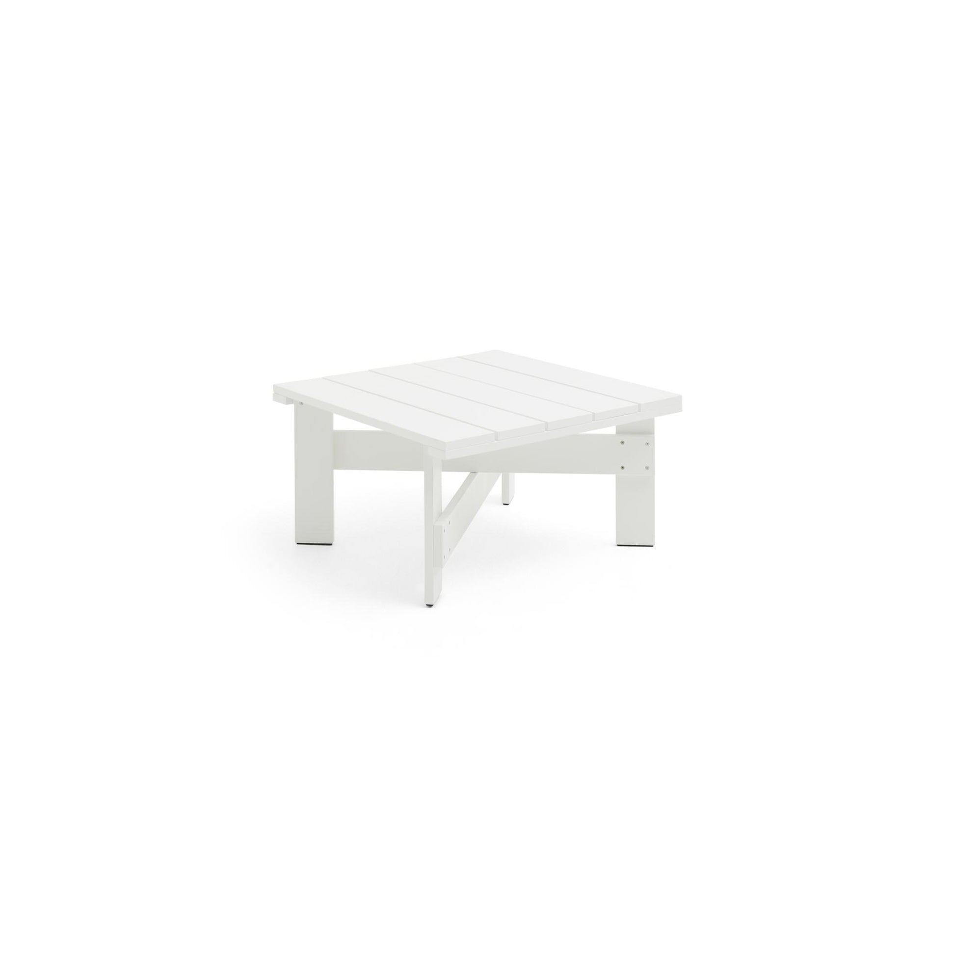 Crate Low Coffee Table by HAY #White