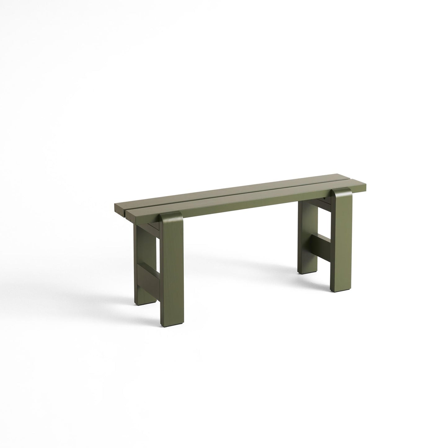Weekday Bench L111 x H45 by HAY #Olive
