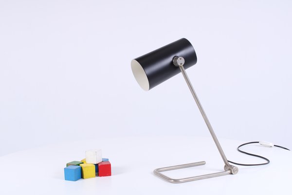 Adjustable Black Tube Metal Table Lamp by Hala Dbgma, 1950s-XT-1737271