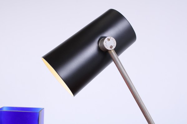 Adjustable Black Tube Metal Table Lamp by Hala Dbgma, 1950s-XT-1737271