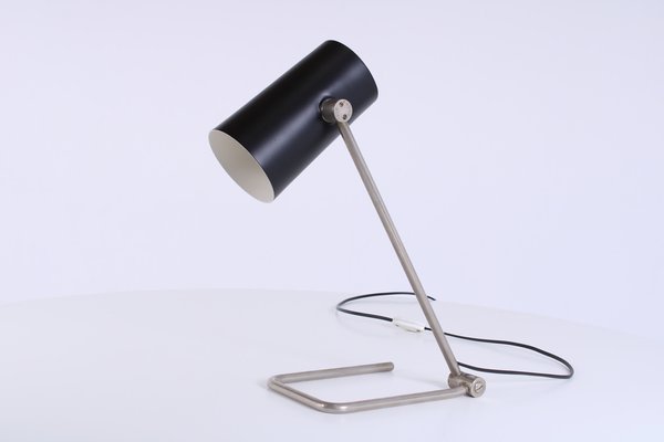 Adjustable Black Tube Metal Table Lamp by Hala Dbgma, 1950s-XT-1737271