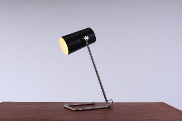 Adjustable Black Tube Metal Table Lamp by Hala Dbgma, 1950s-XT-1737271