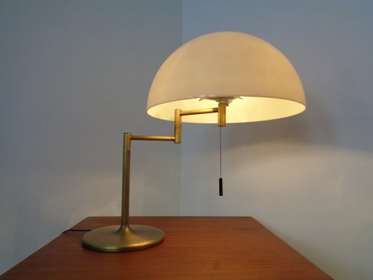 Adjustable Brass & Plastic Desk Lamp from Staff, 1960s-RDW-994872