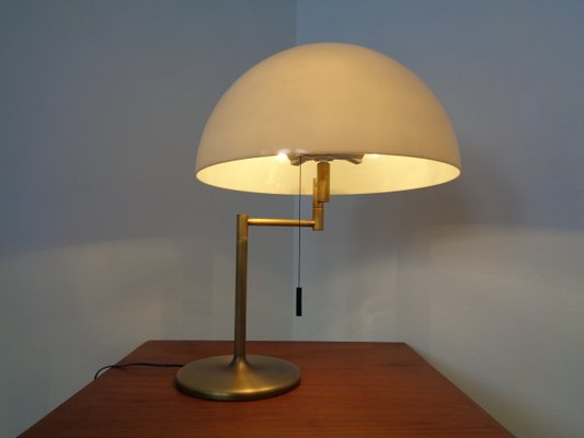 Adjustable Brass & Plastic Desk Lamp from Staff, 1960s-RDW-994872