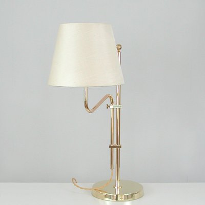 Adjustable Brass Table Lamp from Bergboms, Sweden, 1950s-OE-1290412