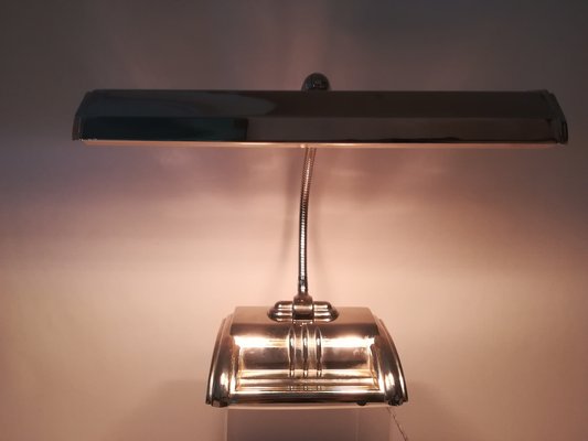 Adjustable Chrome-Plated Desk Lamp-KDB-1306269