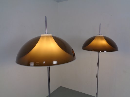 Adjustable Metal and Plastic Floor Lamps from Gepo, 1960s, Set of 2-RDW-902196