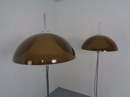 Adjustable Metal and Plastic Floor Lamps from Gepo, 1960s, Set of 2-RDW-902196