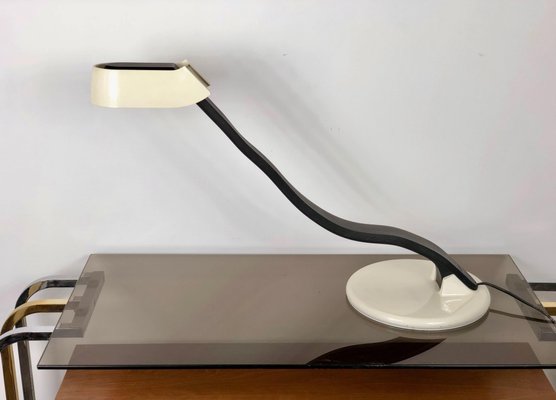 Adjustable Snoky Table Lamp by Bruno Gecchelin for Guzzini, Italy, 1970s-LYQ-1171791