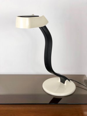 Adjustable Snoky Table Lamp by Bruno Gecchelin for Guzzini, Italy, 1970s-LYQ-1171791