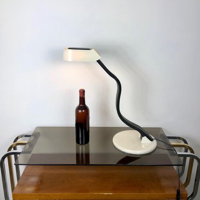 Adjustable Snoky Table Lamp by Bruno Gecchelin for Guzzini, Italy, 1970s-LYQ-1171791