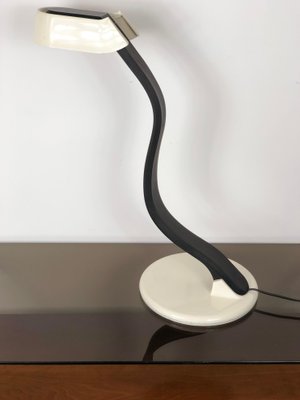 Adjustable Snoky Table Lamp by Bruno Gecchelin for Guzzini, Italy, 1970s-LYQ-1171791