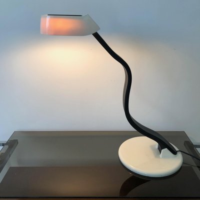 Adjustable Snoky Table Lamp by Bruno Gecchelin for Guzzini, Italy, 1970s-LYQ-1171791