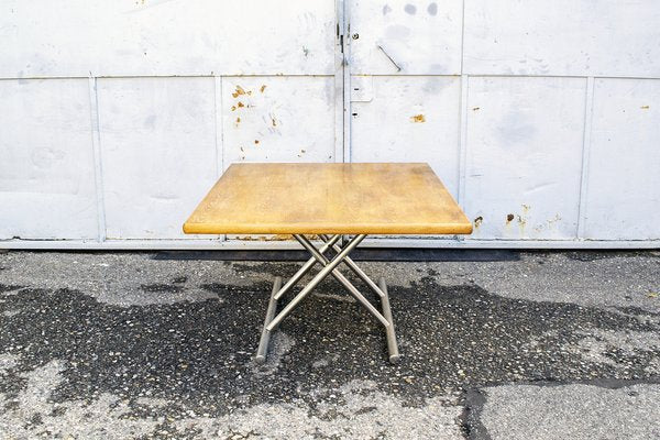 Adjustable Table in Metal and Wood, Italy, 1960s-VCV-1722735