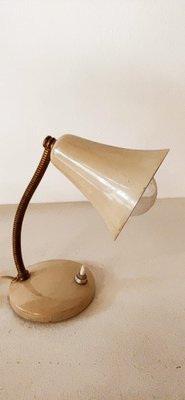 Adjustable Table Lamp in Aluminum & Brass-QLH-1332077