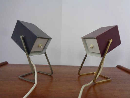 Adjustable Table Lamps from Kaiser Leuchten, 1960s, Set of 2-RDW-1304429