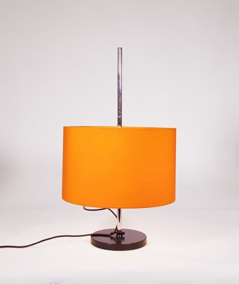 Adjustable Table Lamps in Orange from Staff Leuchten, Germany, 1960s, Set of 2-DEK-932722