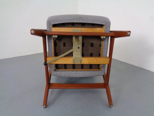 Adjustable Teak Armchair, Denmark, 1960s-RDW-942237