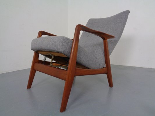 Adjustable Teak Armchair, Denmark, 1960s-RDW-942237