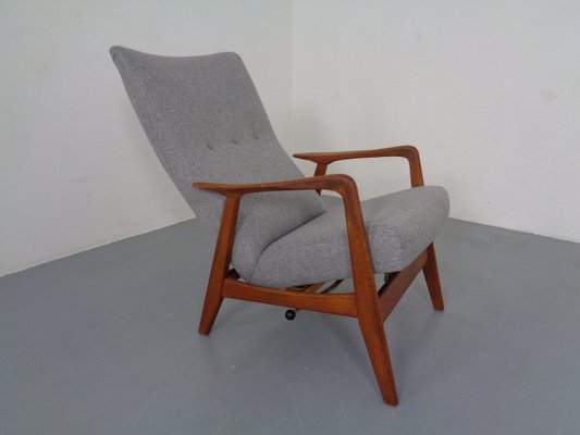 Adjustable Teak Armchair, Denmark, 1960s-RDW-942237