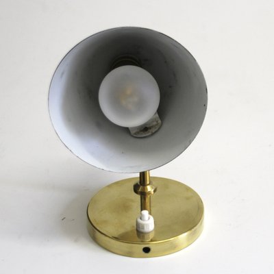 Adjustable Wall Lamp in Brass by Jacques Biny for Luminalité, 1950s-SY-1818624