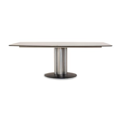 Adler II No. 1224 Stone Dining Table in Gray from Draenert-RQW-2036290