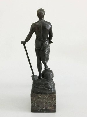 Adolf Muller-Crefeld, Male Figure, 1900s, Bronze Statue-UCH-1224756