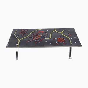 Adri Tile Table With Sea Motif-TL-1225663