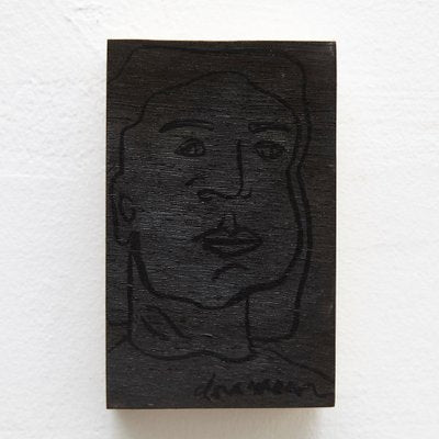 Adrian Black, Portrait of Dora Maar Painting on Wood, 2017-WM-1045100