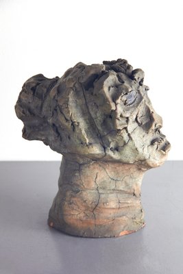 Adriano Tuninetto, Expressionist Sculpture, 1960s, Terracotta-LMR-1816500