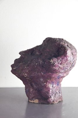 Adriano Tuninetto, Sculpture of Head, 1960s, Terracotta-LMR-1816503