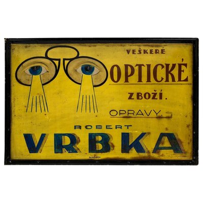 Advertising Sign for an Optician, 1920s-BAF-763501