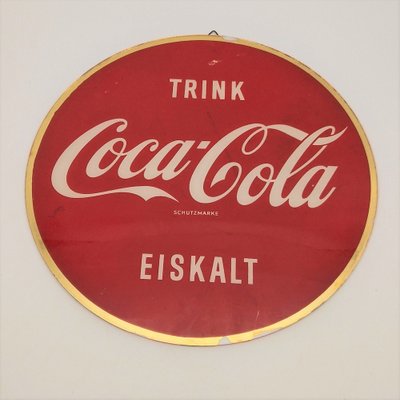 Advertising Sign Trink Coca Cola - Eiskalt, 1959-WK-1821141