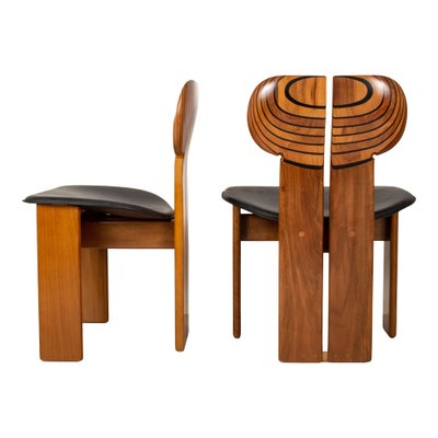 Africa Chairs by Tobia & Afra Scarpa for Maxalto, 1976, Set of 6-RPH-1807225