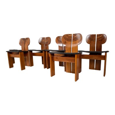 Africa Chairs by Tobia & Afra Scarpa for Maxalto, 1976, Set of 6-RPH-1807225