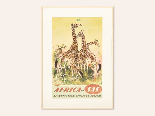 Africa from Scandinavian Airlines, 1950-GPP-995706