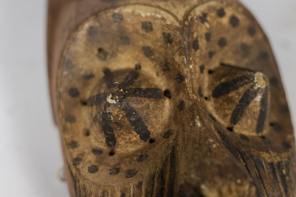 African Mask Kuba Babuka in Wood and Pigments, 20th Century-CEJ-1795172