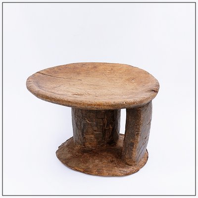 African Tonga Stool with Handle-NYF-2019062