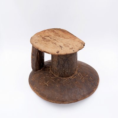 African Tonga Stool with Handle-NYF-2019062