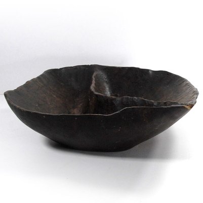 African Tribal Wooden Bowl, 1960s-GIW-1761674