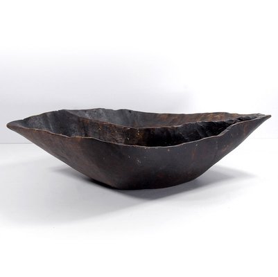 African Tribal Wooden Bowl, 1960s-GIW-1761674